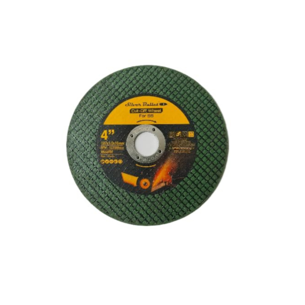 Bullet Cutting Wheel 4" Silver - Image 3