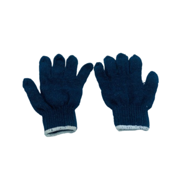 Gloves Cotton Blue - 12 sets