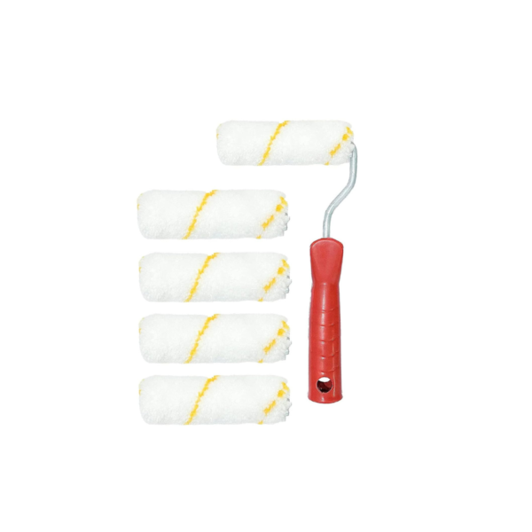 Roller Brush 9" Yellow Line