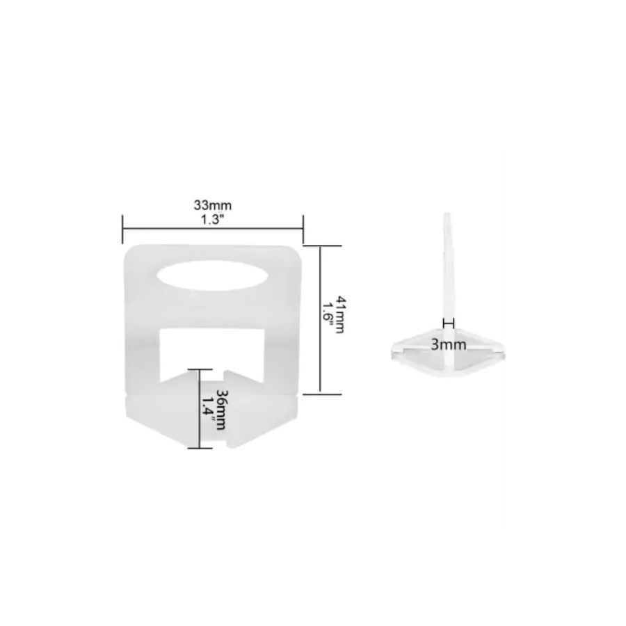 gas (5) TILE EQUILIZER CLIP 3MM